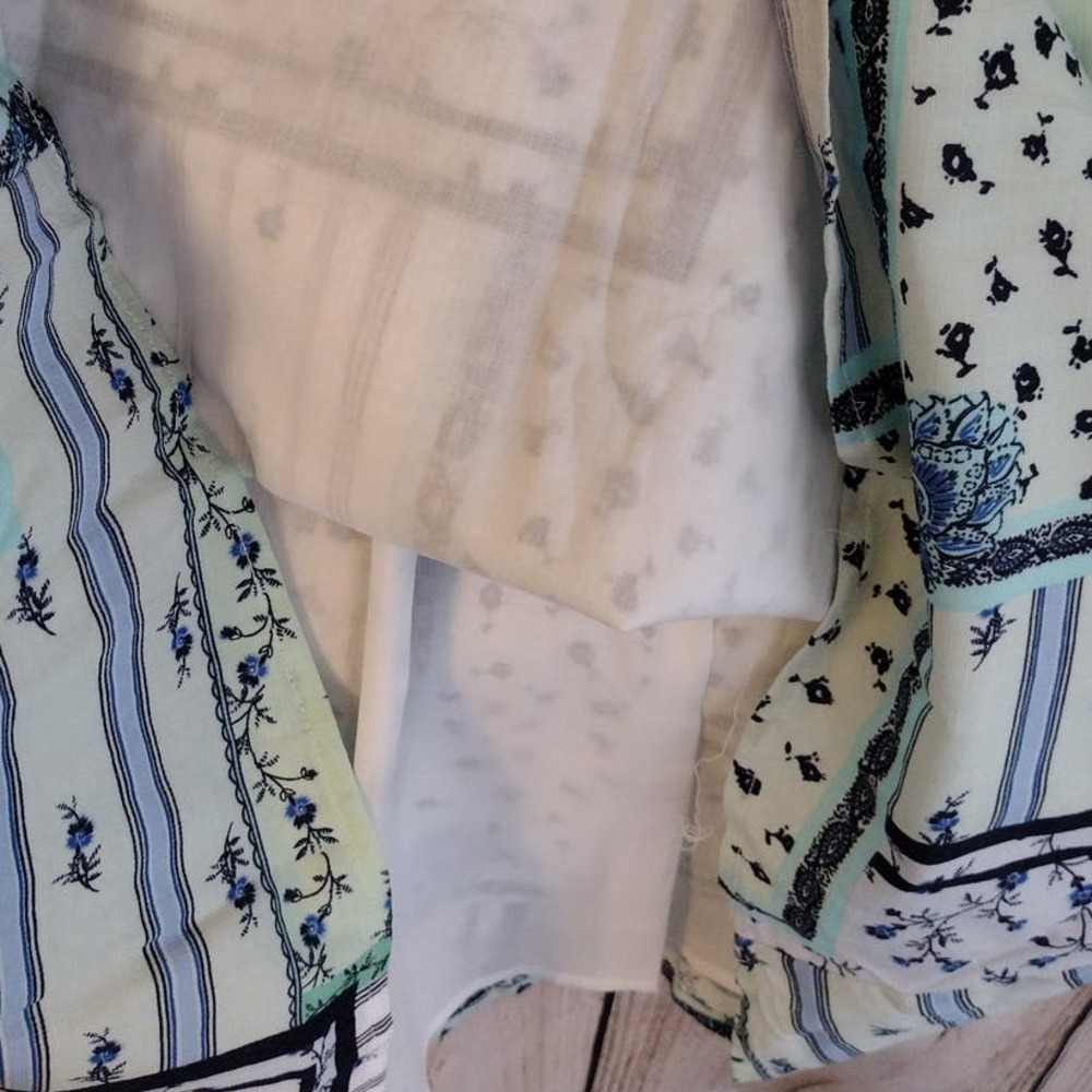 LOFT | TALL LENGTH Patchwork Floral Twist-Cutout Cami Dress - Picture 10 of 16